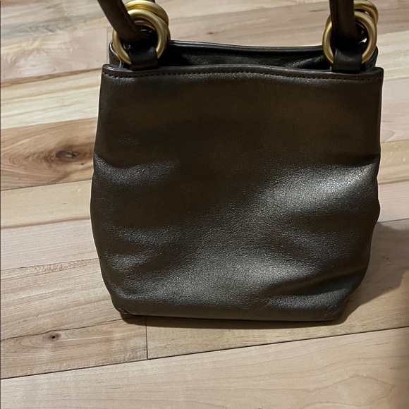 L.J.S. Collection Handbags - Chic Vintage Bronze Leather Bag